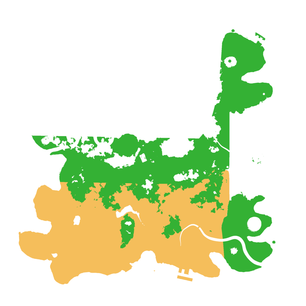 Biome Rust Map: Procedural Map, Size: 4000, Seed: 188228265