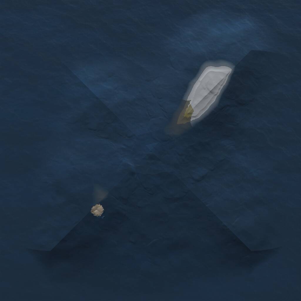 Rust Map: Procedural Map, Size: 1000, Seed: 1743928374, 1 Monuments