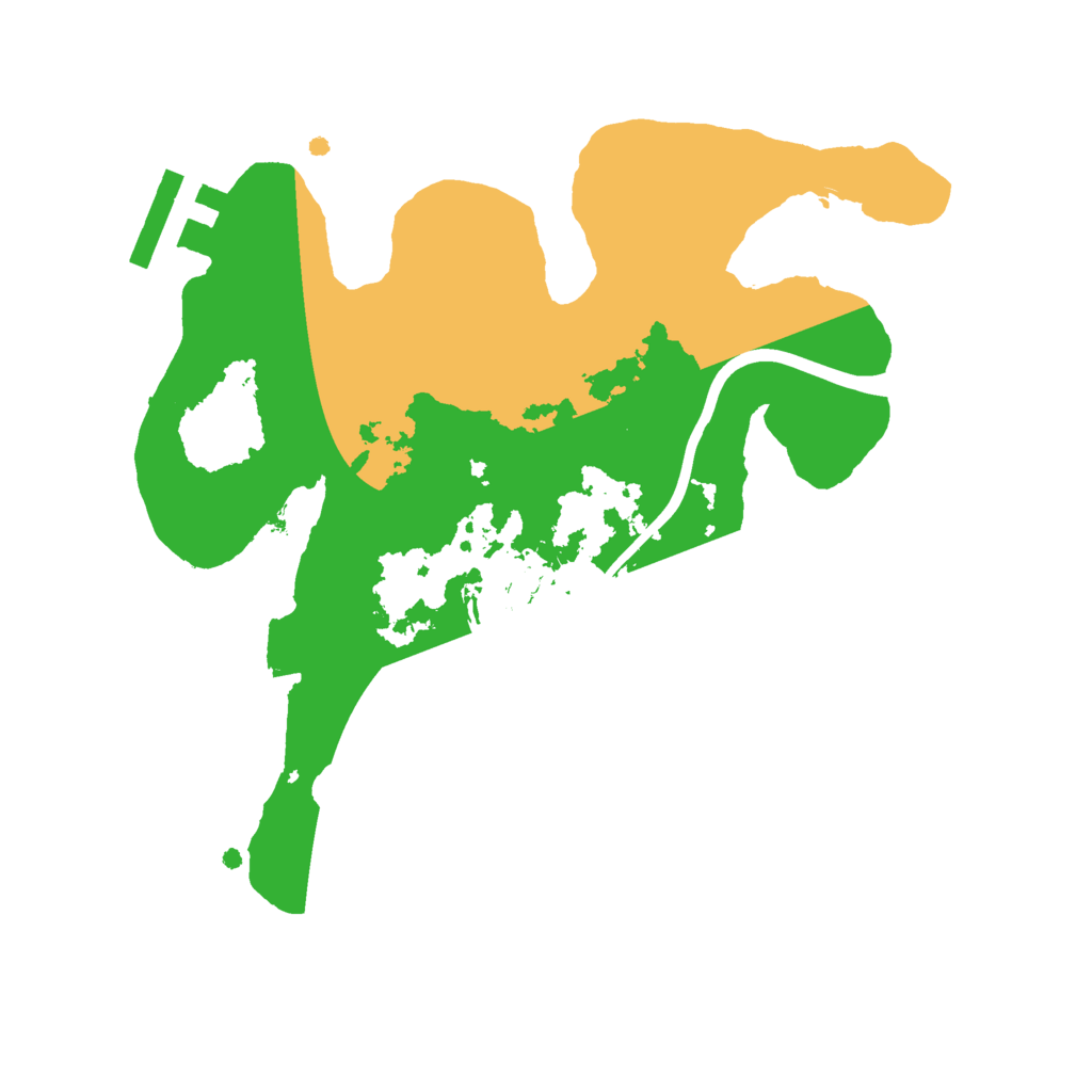 Biome Rust Map: Procedural Map, Size: 2200, Seed: 36218