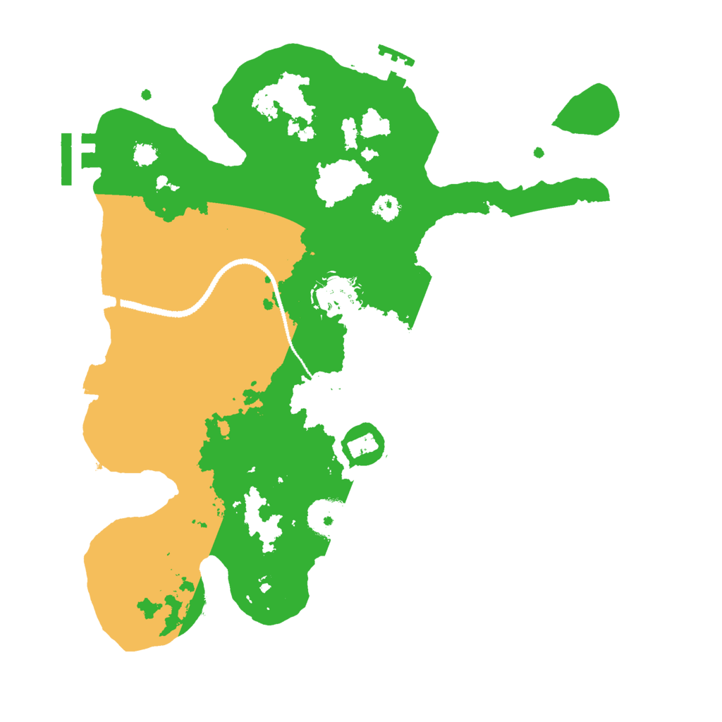 Biome Rust Map: Procedural Map, Size: 2800, Seed: 1347335888