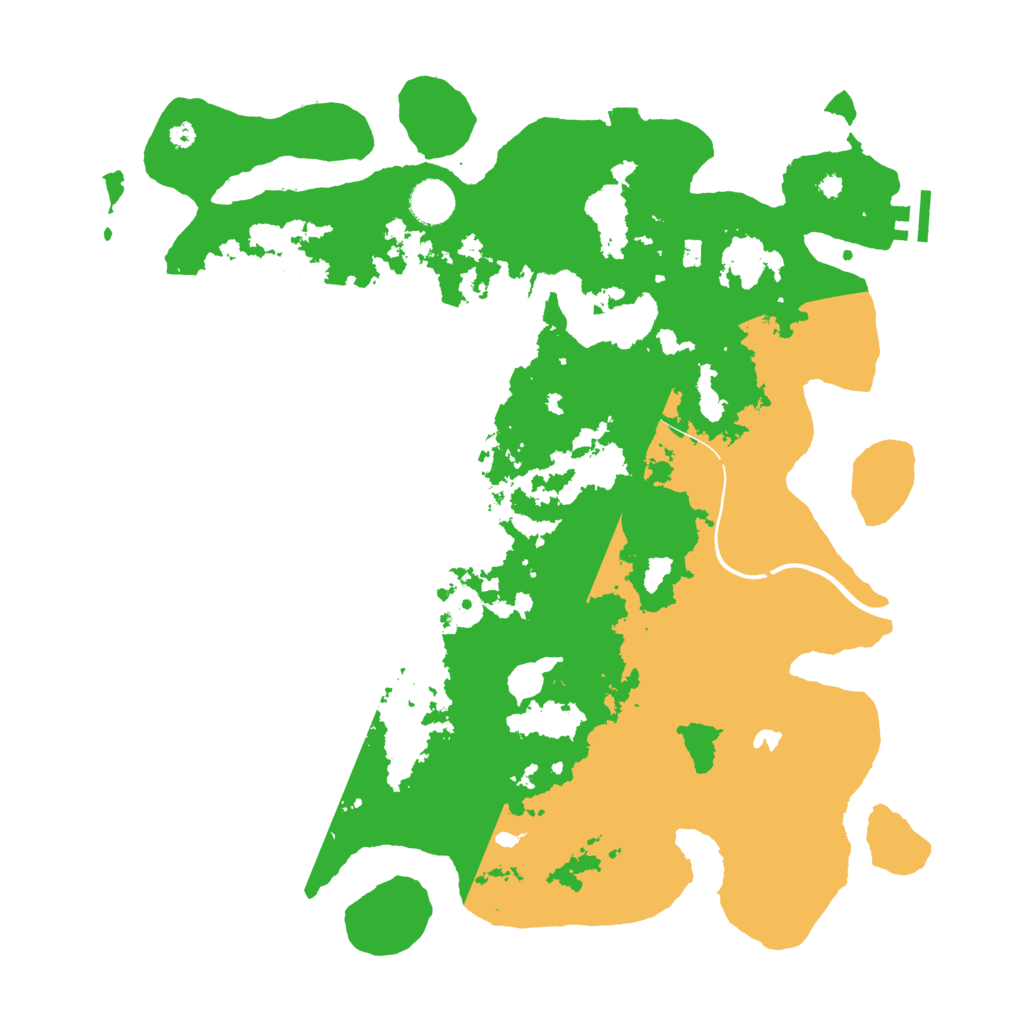 Biome Rust Map: Procedural Map, Size: 4000, Seed: 942249661