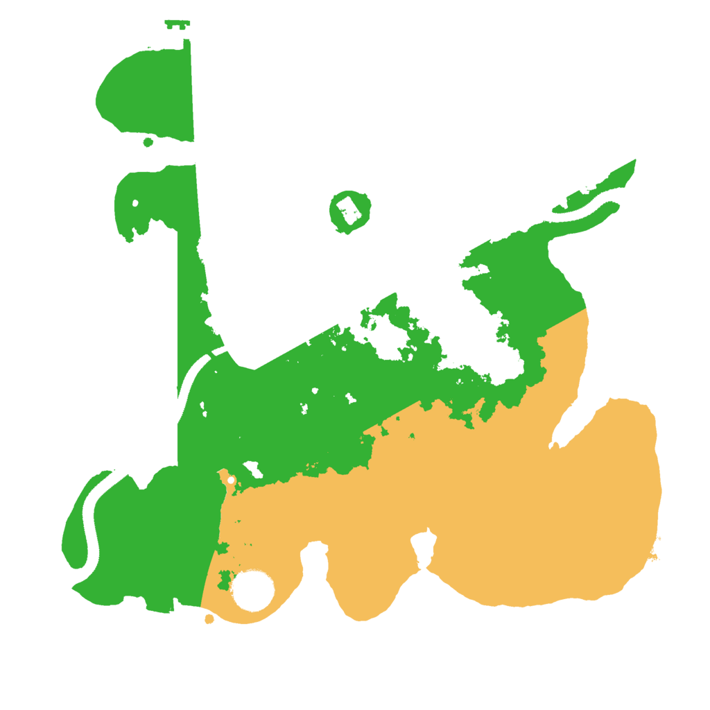 Biome Rust Map: Procedural Map, Size: 3000, Seed: 602588552