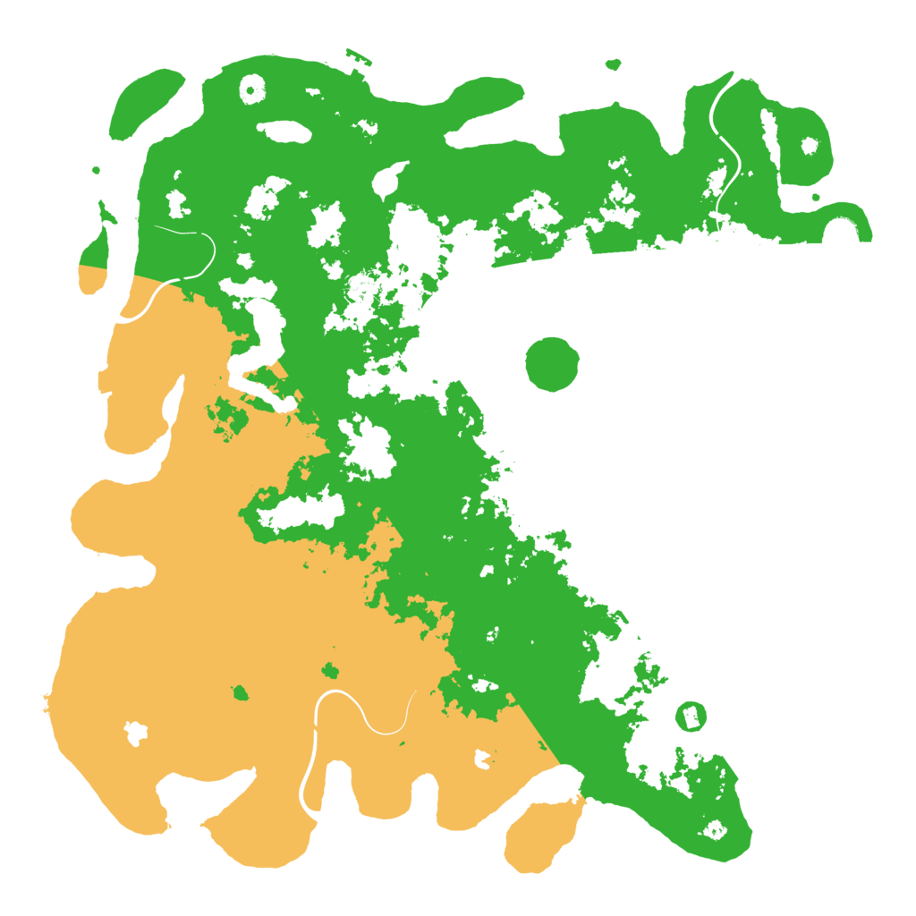 Biome Rust Map: Procedural Map, Size: 4800, Seed: 144169985