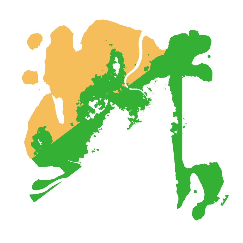 Biome Rust Map: Procedural Map, Size: 3000, Seed: 94972