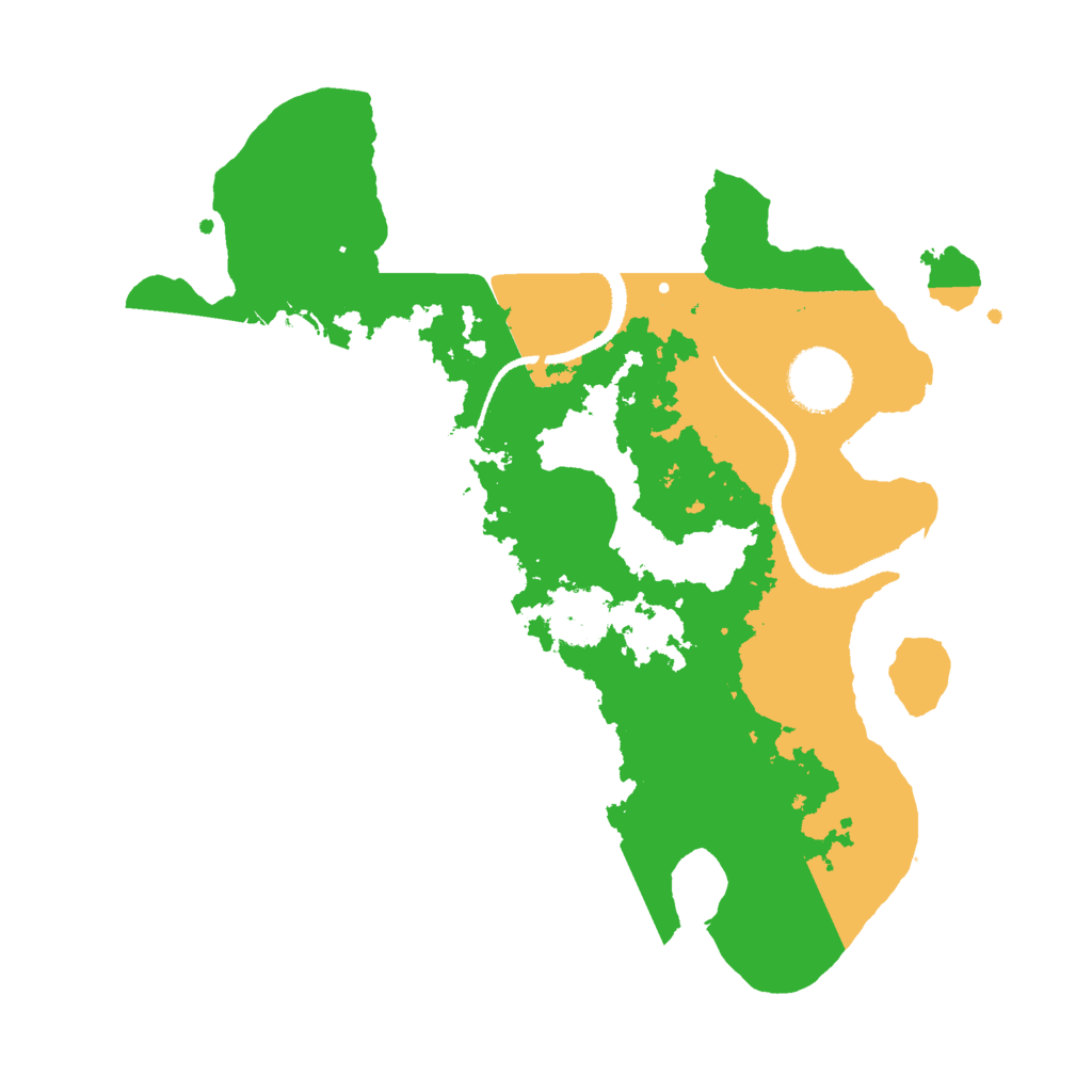 Biome Rust Map: Procedural Map, Size: 3000, Seed: 915982483