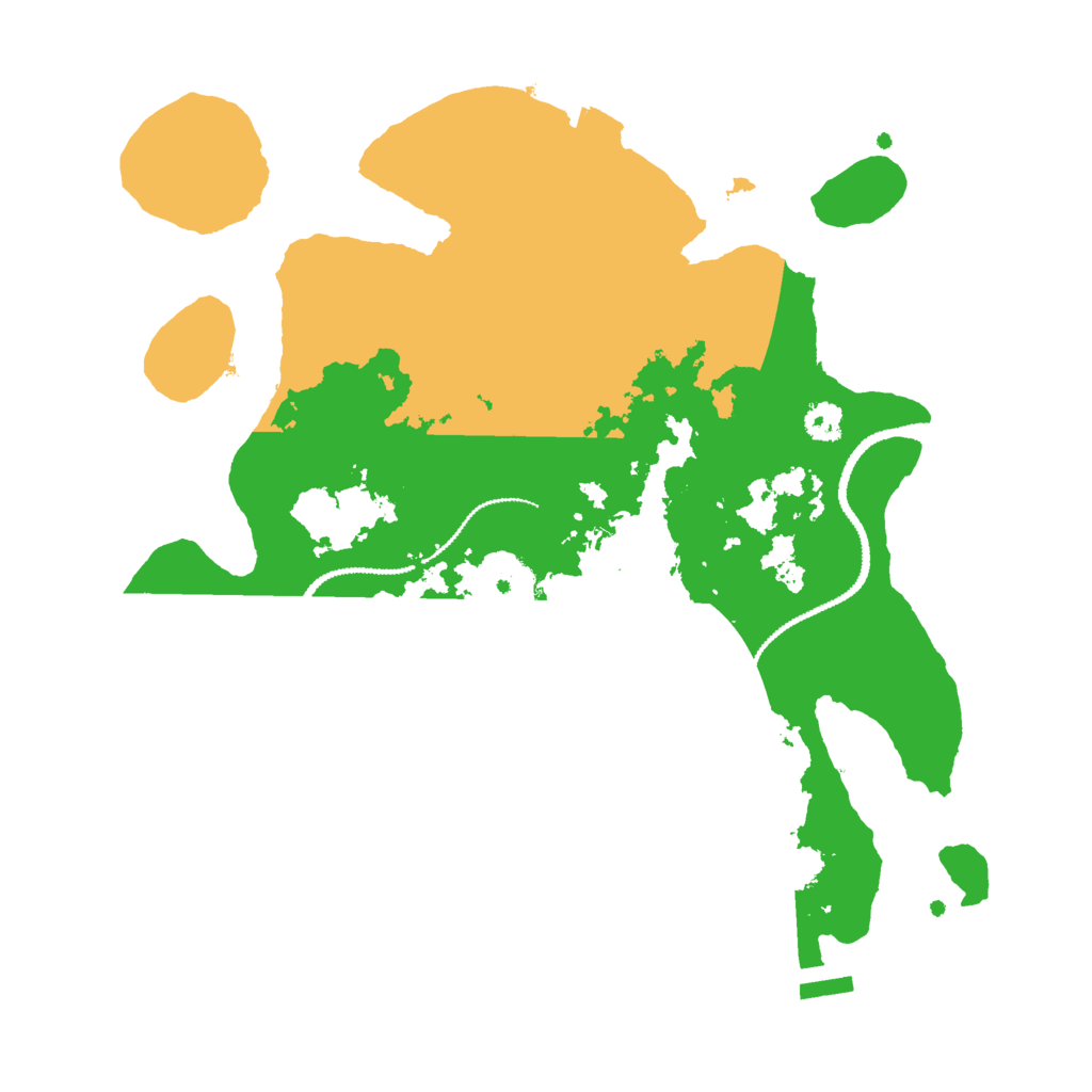 Biome Rust Map: Procedural Map, Size: 2800, Seed: 5586