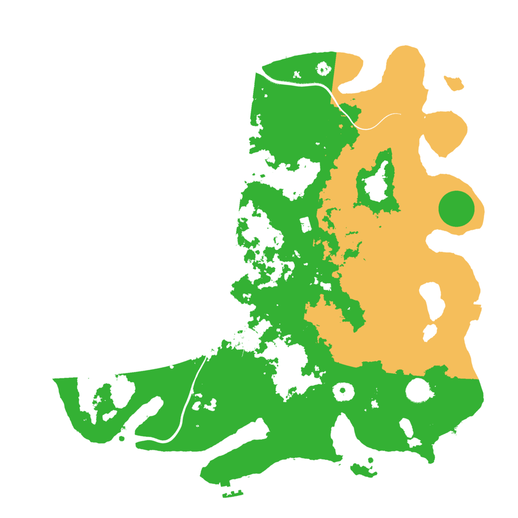 Biome Rust Map: Procedural Map, Size: 3800, Seed: 1730787669