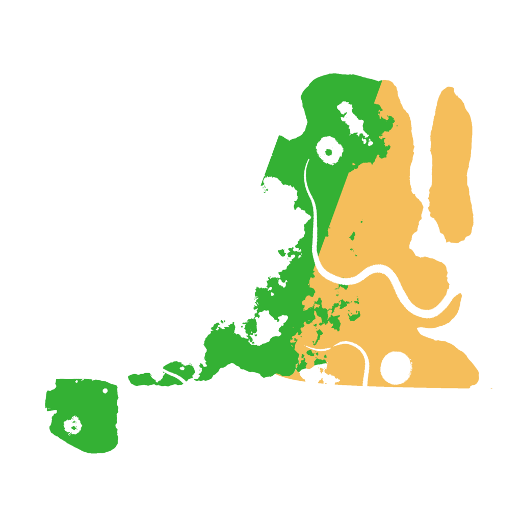 Biome Rust Map: Procedural Map, Size: 3000, Seed: 2060945603