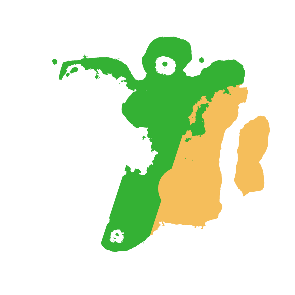 Biome Rust Map: Procedural Map, Size: 2250, Seed: 2001972299