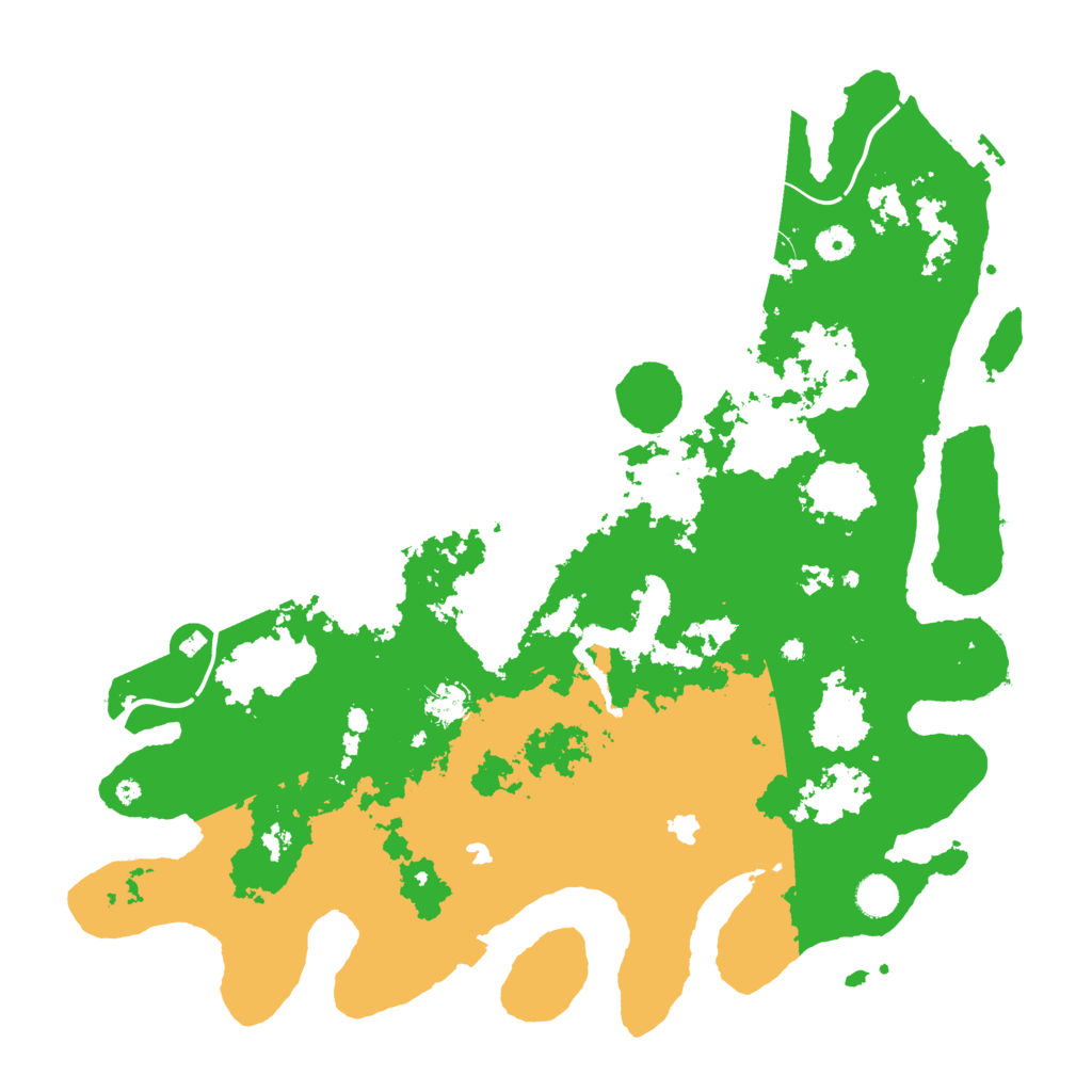 Biome Rust Map: Procedural Map, Size: 4500, Seed: 9214872