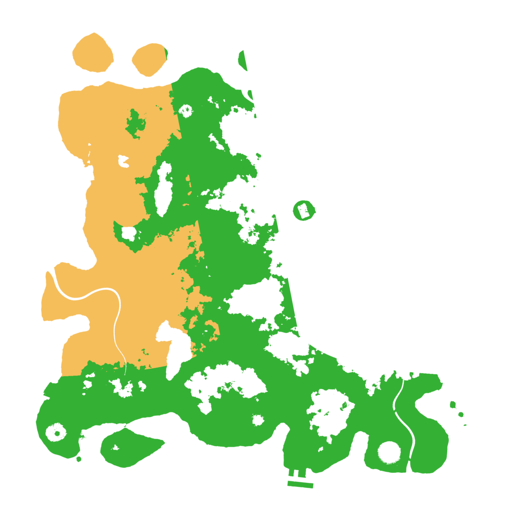 Biome Rust Map: Procedural Map, Size: 4050, Seed: 289347102