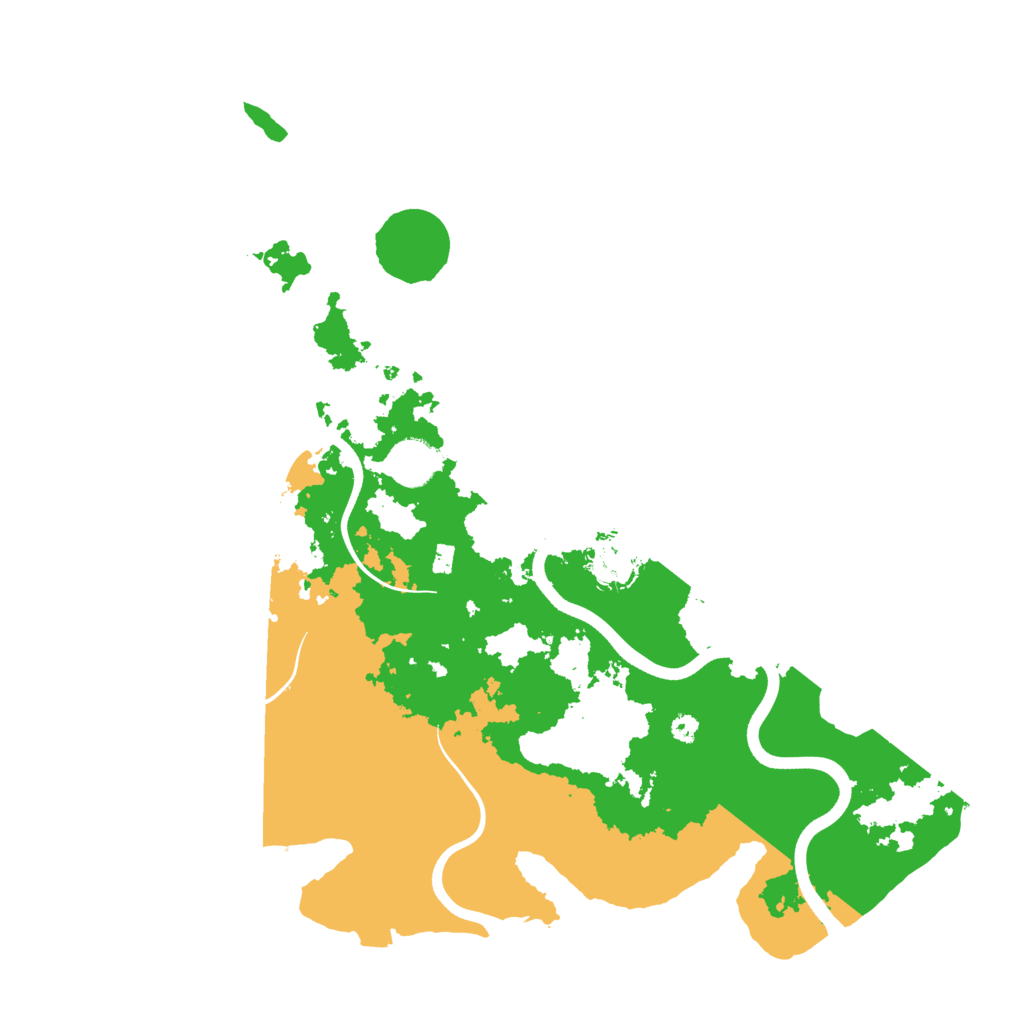 Biome Rust Map: Procedural Map, Size: 3750, Seed: 785442565