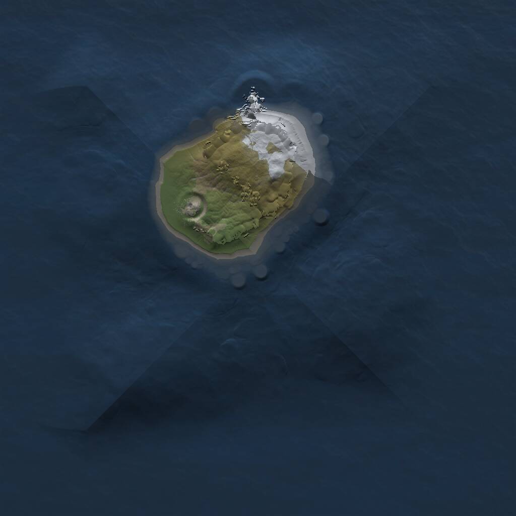 Rust Map: Procedural Map, Size: 1200, Seed: 778912, 1 Monuments