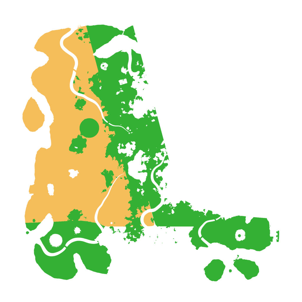 Biome Rust Map: Procedural Map, Size: 4100, Seed: 2018306161