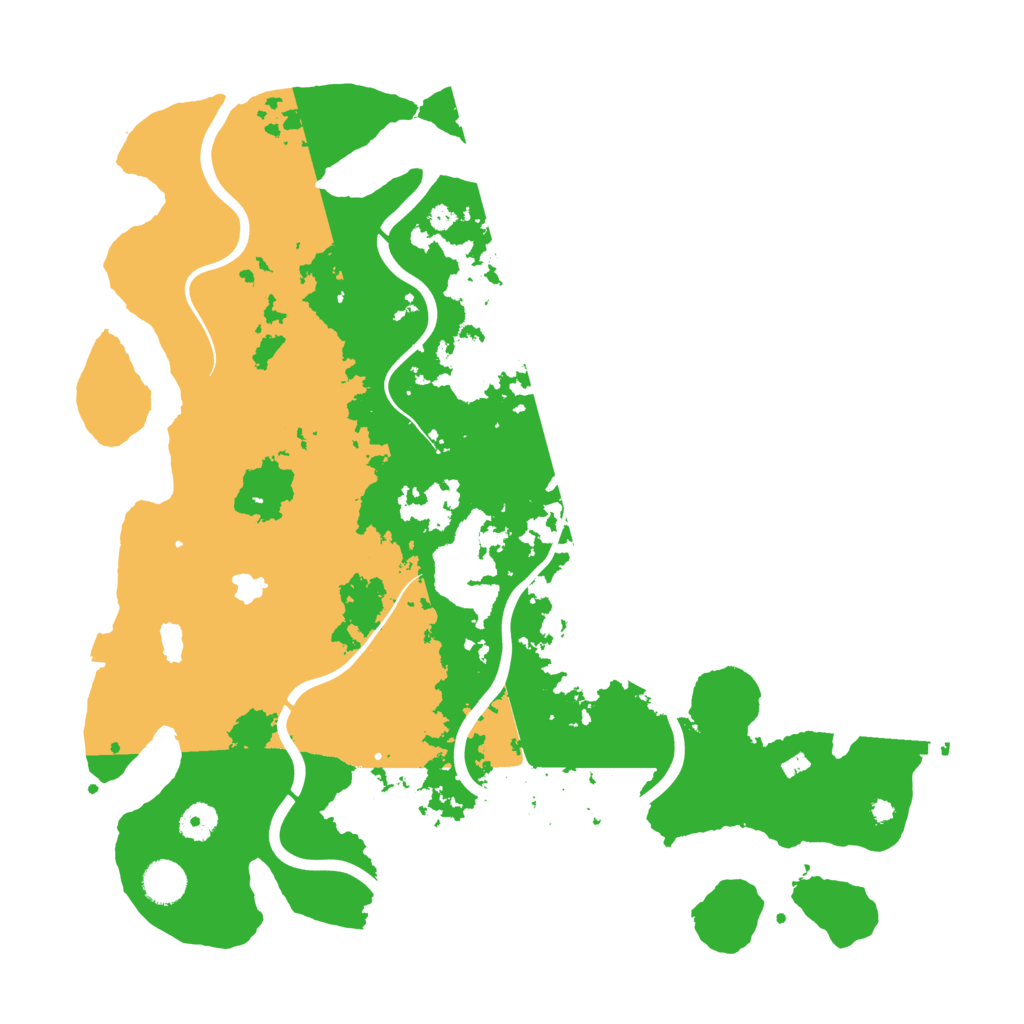 Biome Rust Map: Procedural Map, Size: 4100, Seed: 2018306161