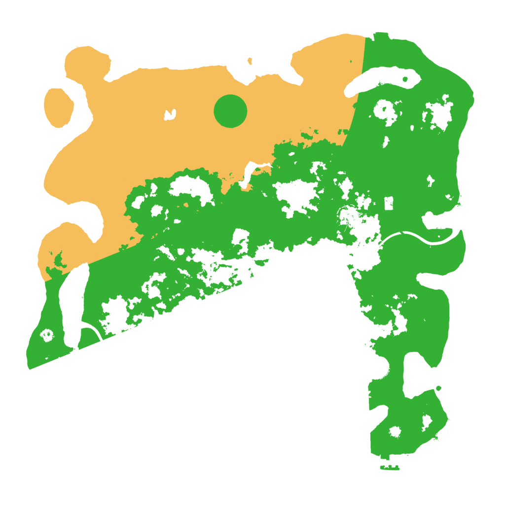 Biome Rust Map: Procedural Map, Size: 4000, Seed: 378600376