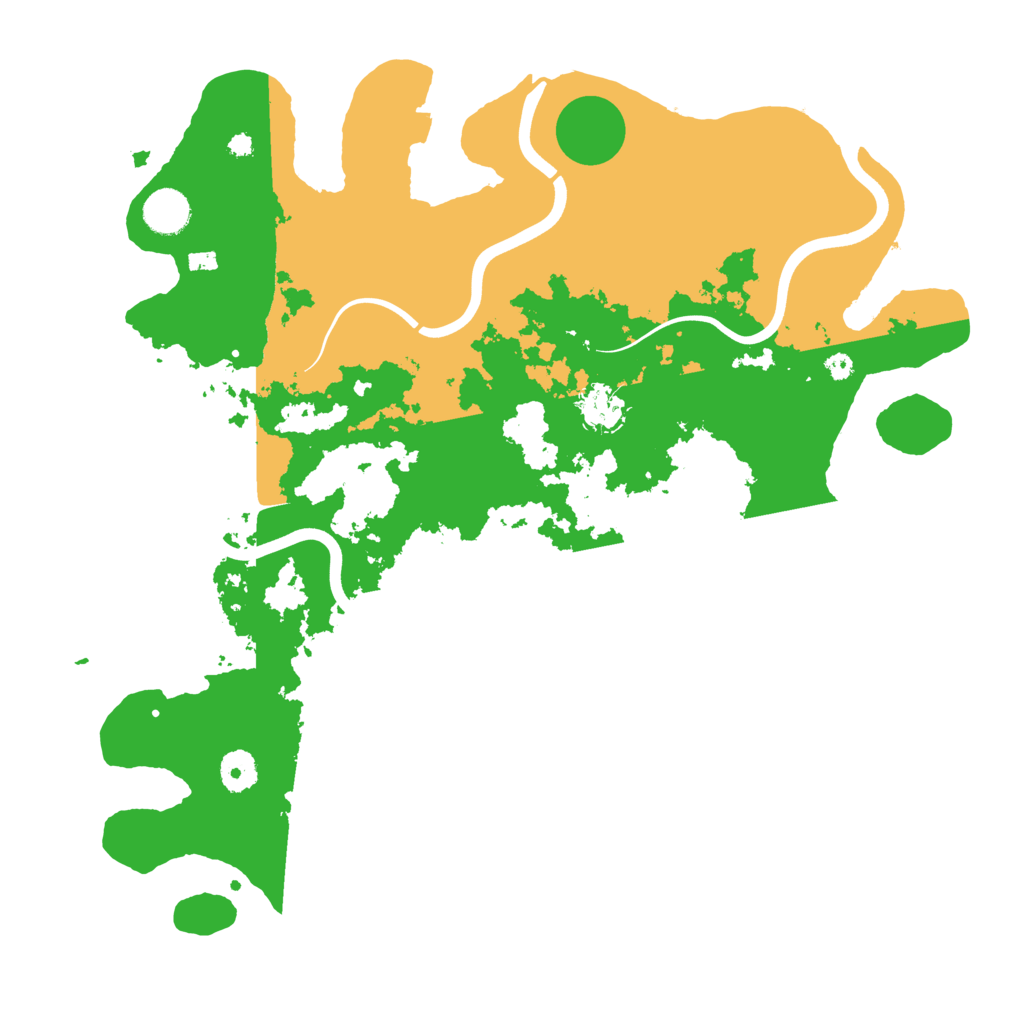 Biome Rust Map: Procedural Map, Size: 3900, Seed: 1236