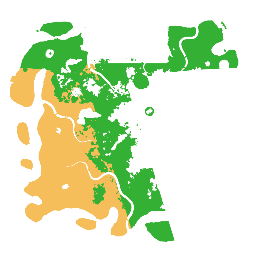 Biome Rust Map: Procedural Map, Size: 4500, Seed: 1692905447