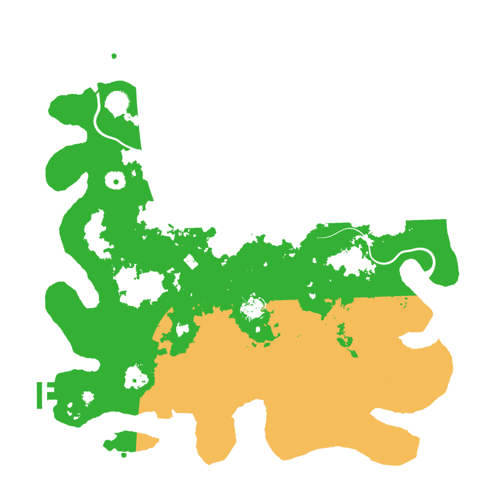Biome Rust Map: Procedural Map, Size: 3800, Seed: 1109224116