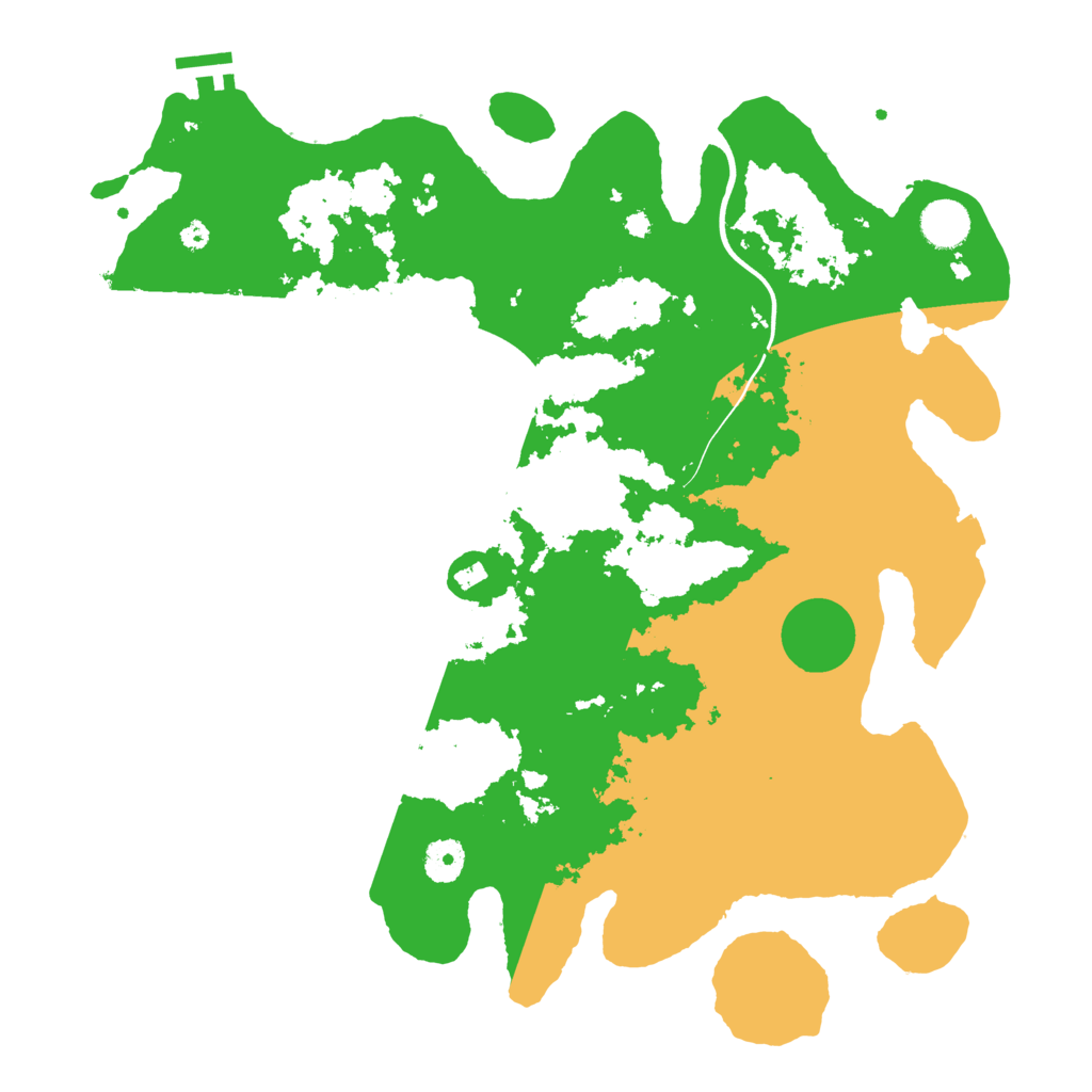 Biome Rust Map: Procedural Map, Size: 3900, Seed: 1188