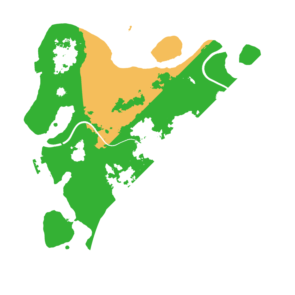 Biome Rust Map: Procedural Map, Size: 3000, Seed: 923676106