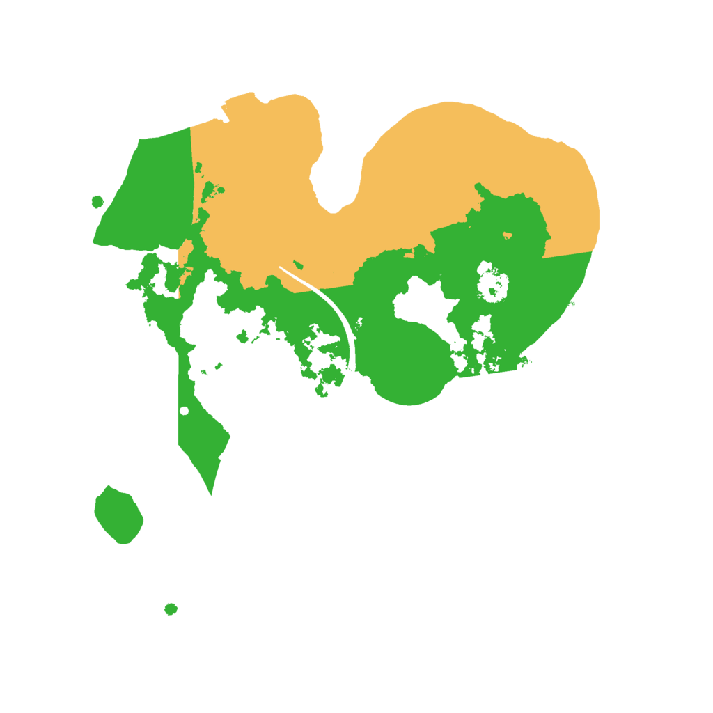 Biome Rust Map: Procedural Map, Size: 2345, Seed: 50000