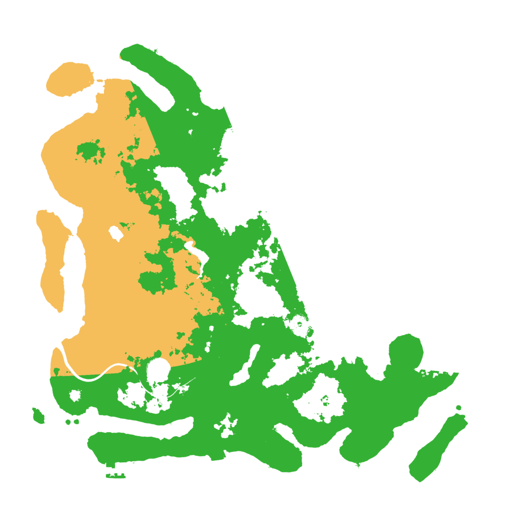 Biome Rust Map: Procedural Map, Size: 4000, Seed: 126323