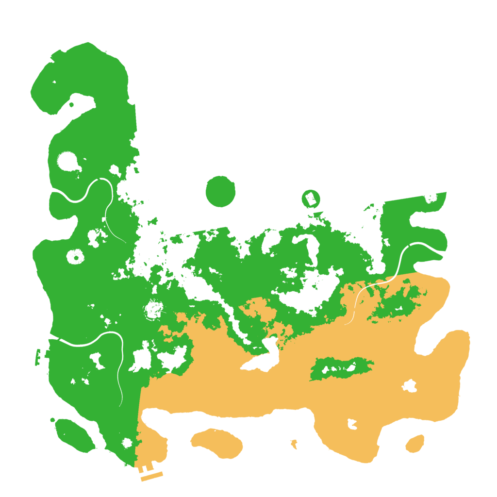 Biome Rust Map: Procedural Map, Size: 4500, Seed: 1477728613