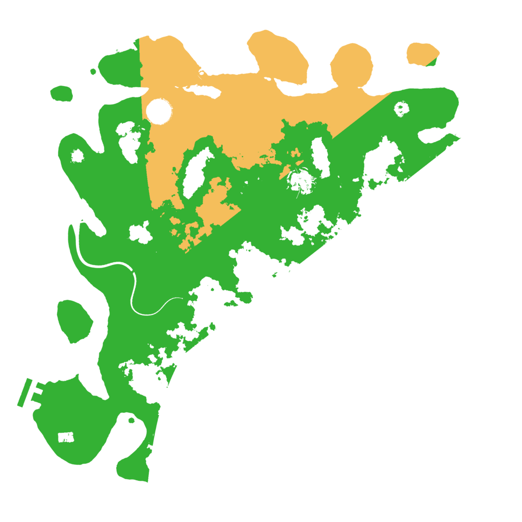 Biome Rust Map: Procedural Map, Size: 3600, Seed: 175