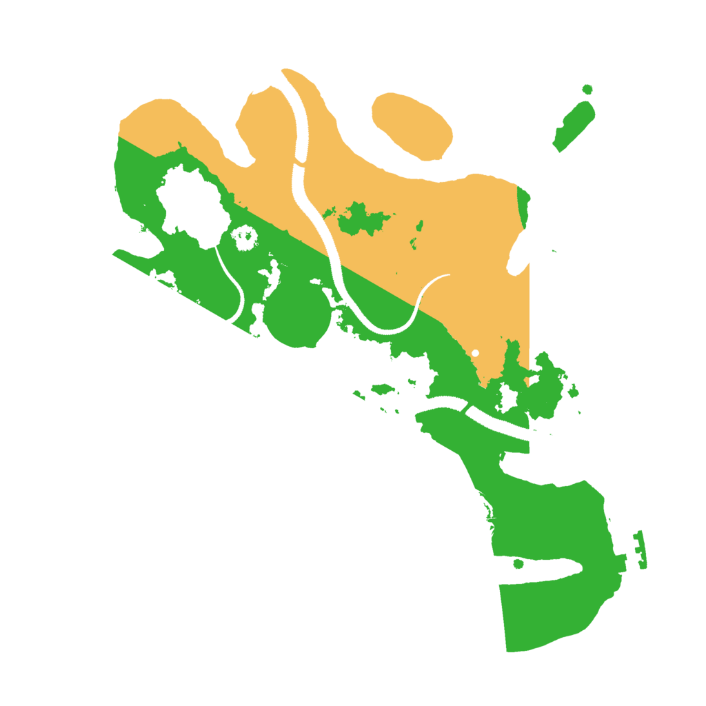 Biome Rust Map: Procedural Map, Size: 2800, Seed: 547745