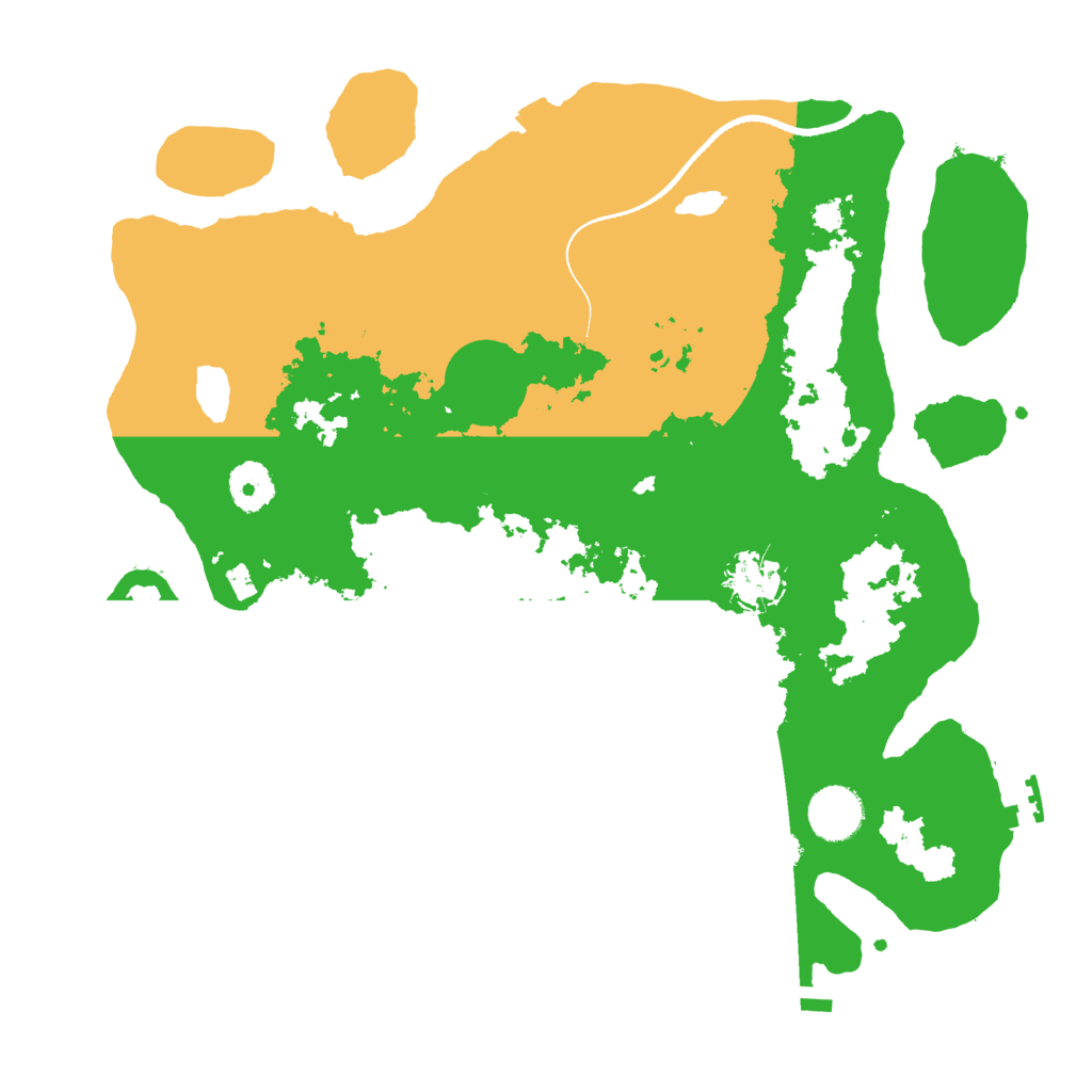 Biome Rust Map: Procedural Map, Size: 3500, Seed: 1732932068