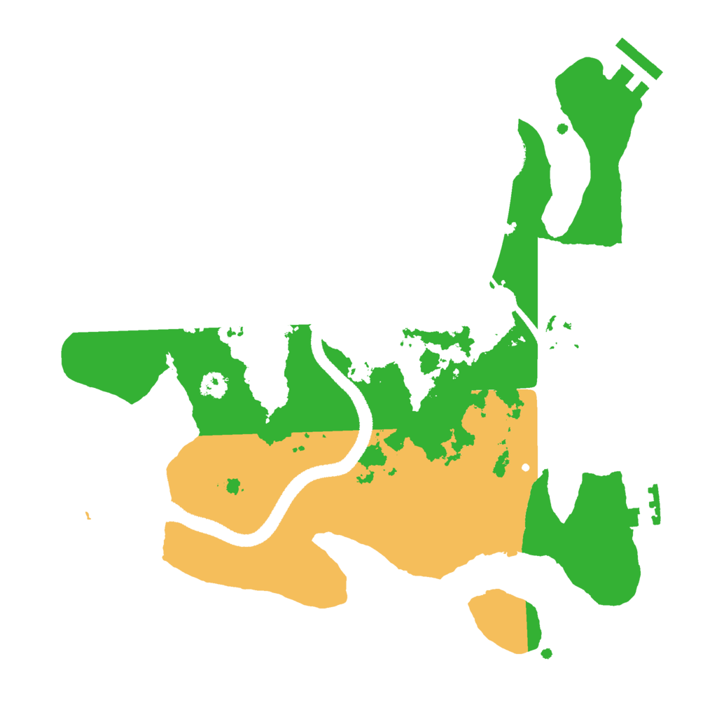 Biome Rust Map: Procedural Map, Size: 2700, Seed: 160817
