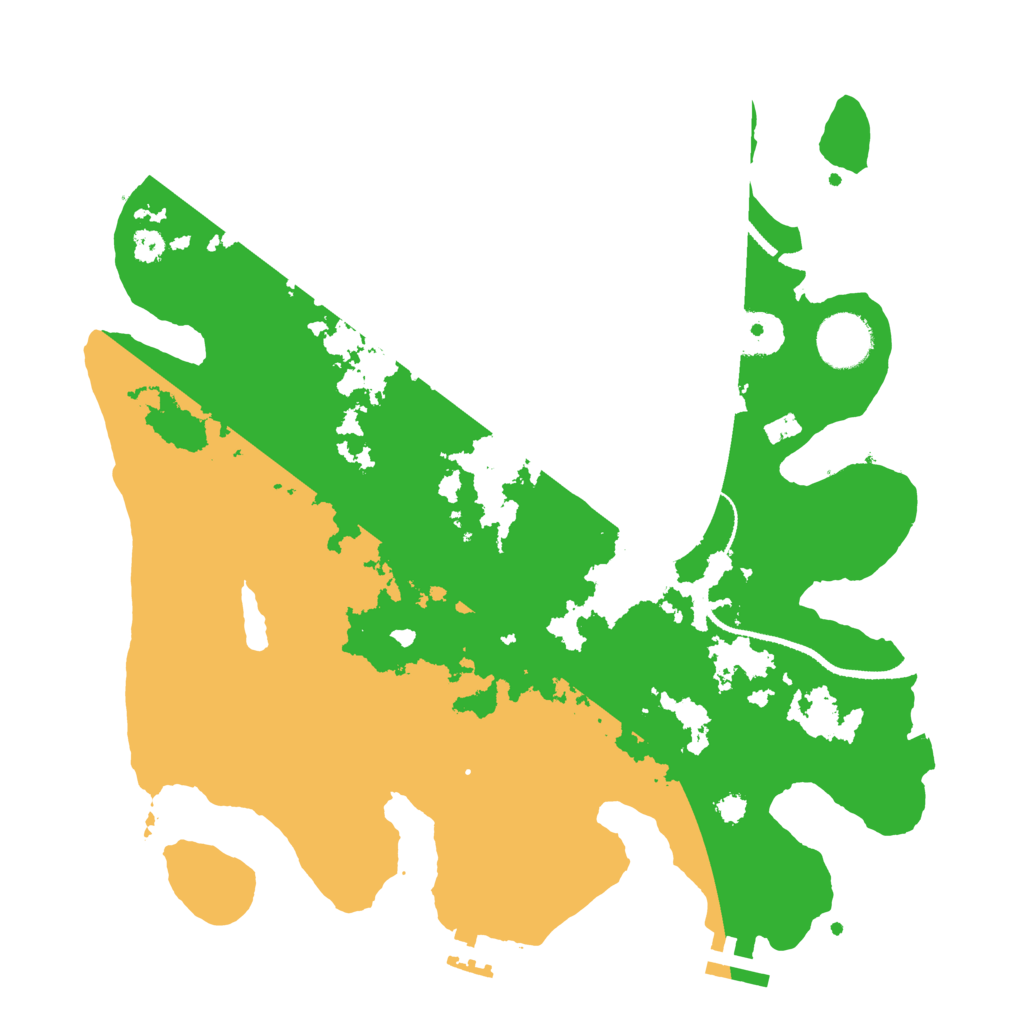 Biome Rust Map: Procedural Map, Size: 3250, Seed: 322152851