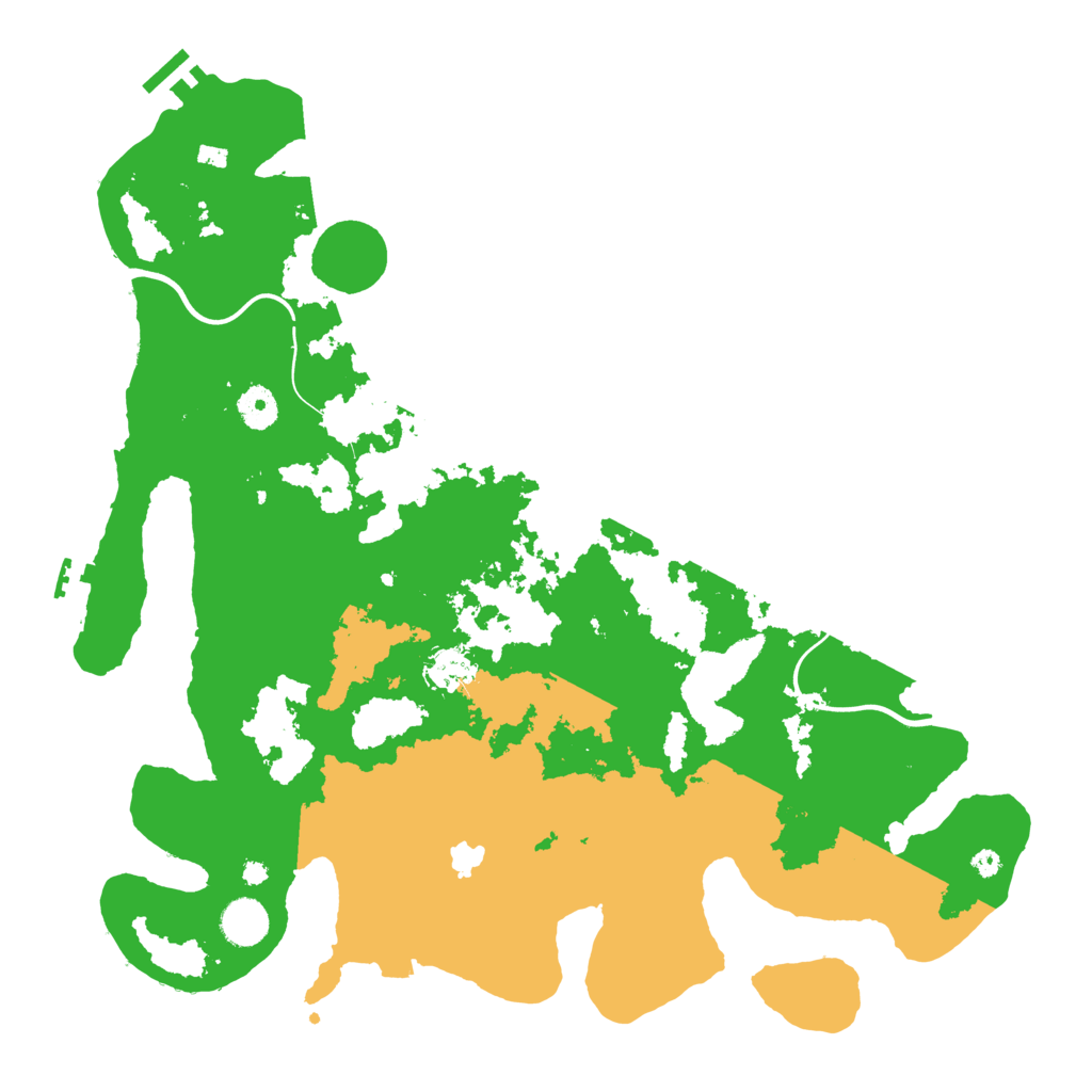 Biome Rust Map: Procedural Map, Size: 4000, Seed: 385503944