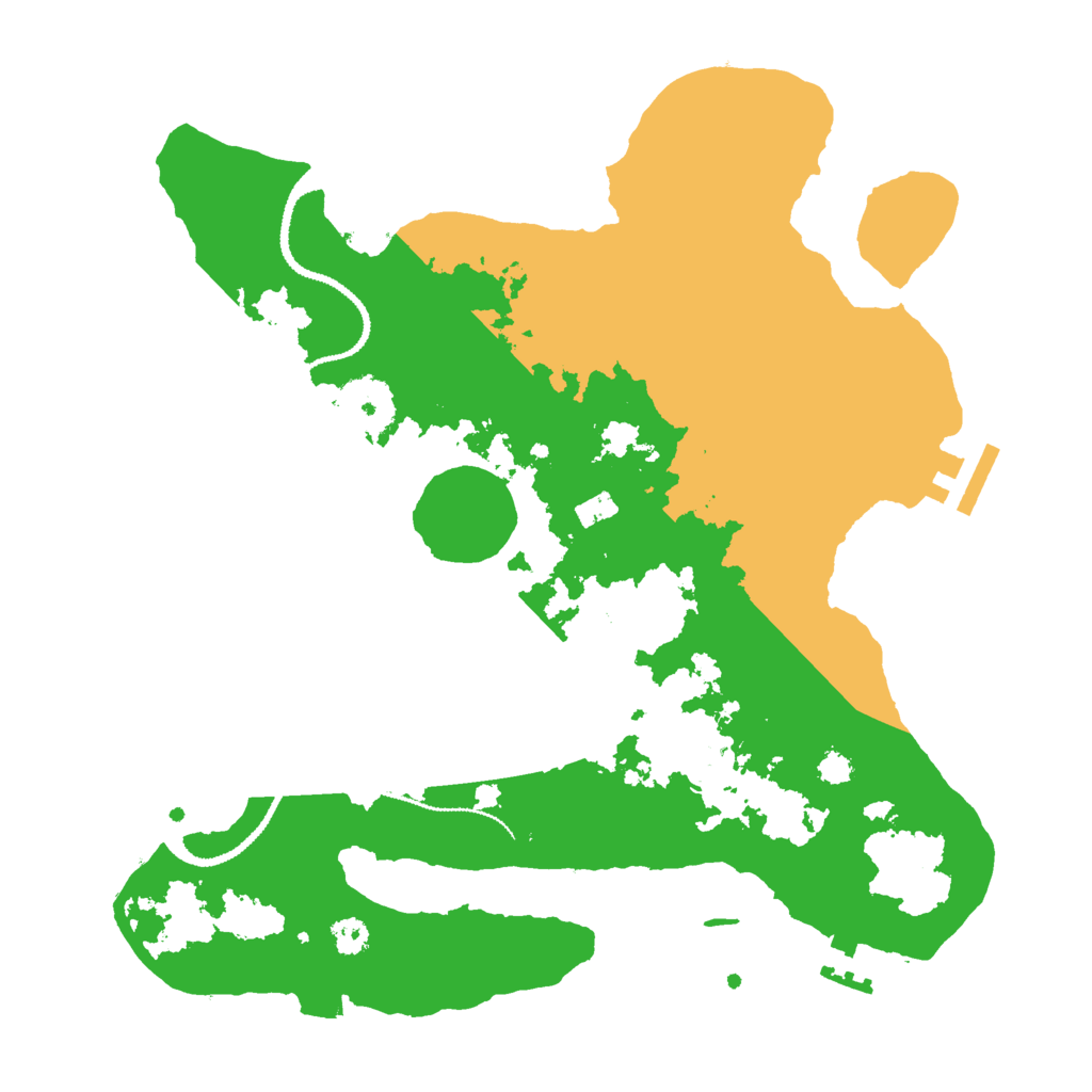 Biome Rust Map: Procedural Map, Size: 3000, Seed: 982616004