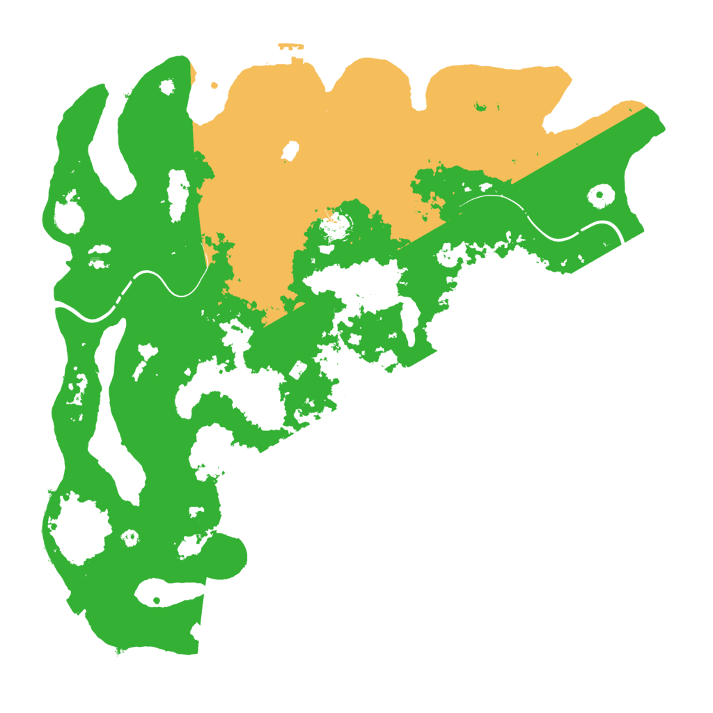 Biome Rust Map: Procedural Map, Size: 4250, Seed: 277521493