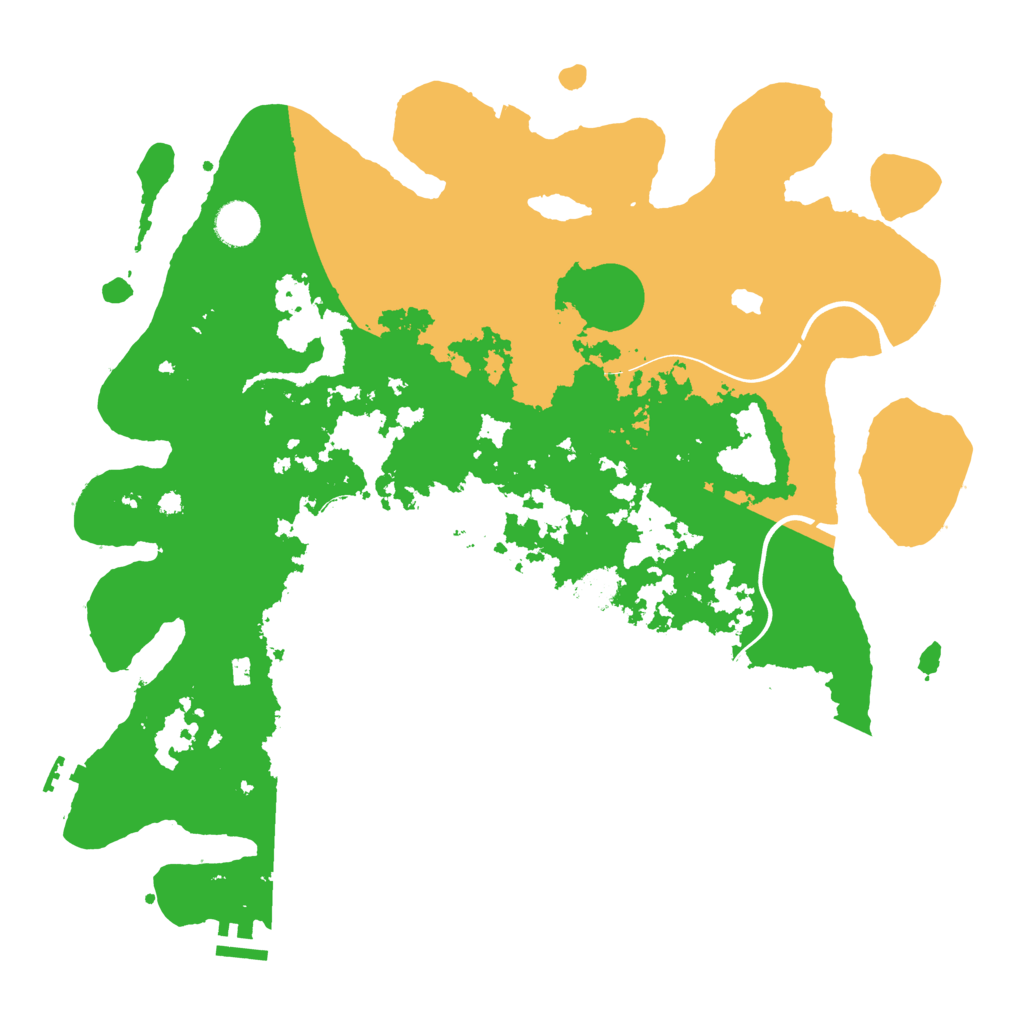 Biome Rust Map: Procedural Map, Size: 4000, Seed: 275452