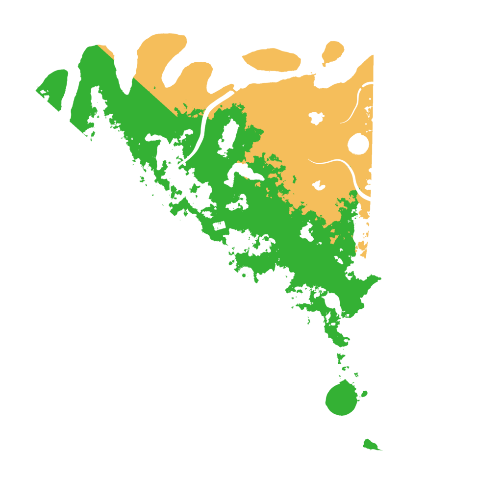 Biome Rust Map: Procedural Map, Size: 4500, Seed: 7473653