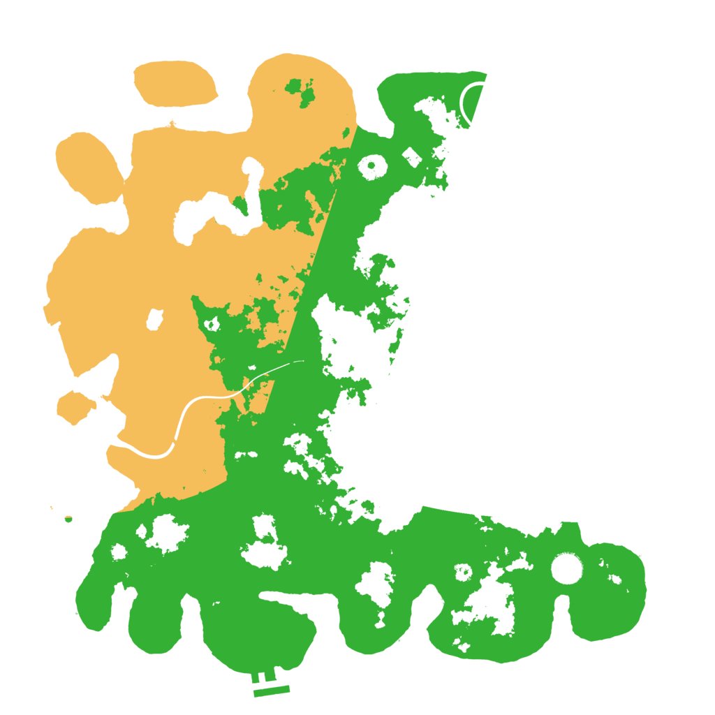 Biome Rust Map: Procedural Map, Size: 4000, Seed: 34269