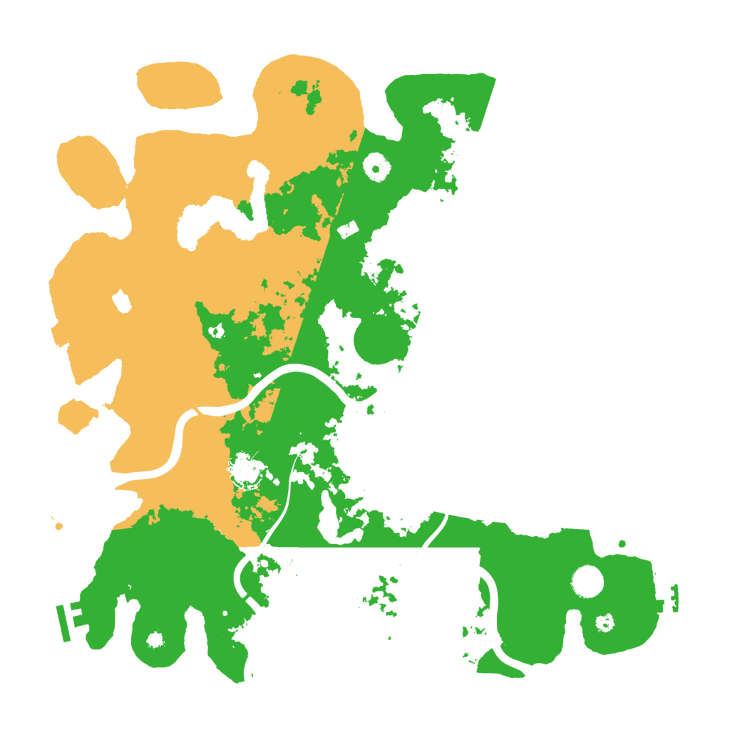 Biome Rust Map: Procedural Map, Size: 4000, Seed: 34269