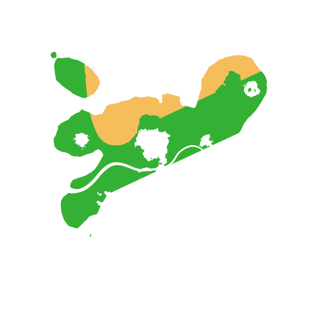 Biome Rust Map: Procedural Map, Size: 2000, Seed: 1213874688