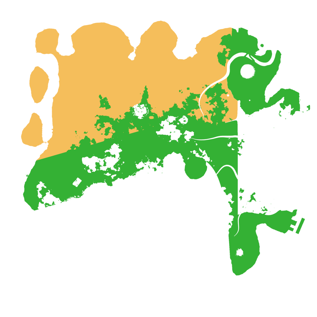 Biome Rust Map: Procedural Map, Size: 3900, Seed: 1799534828