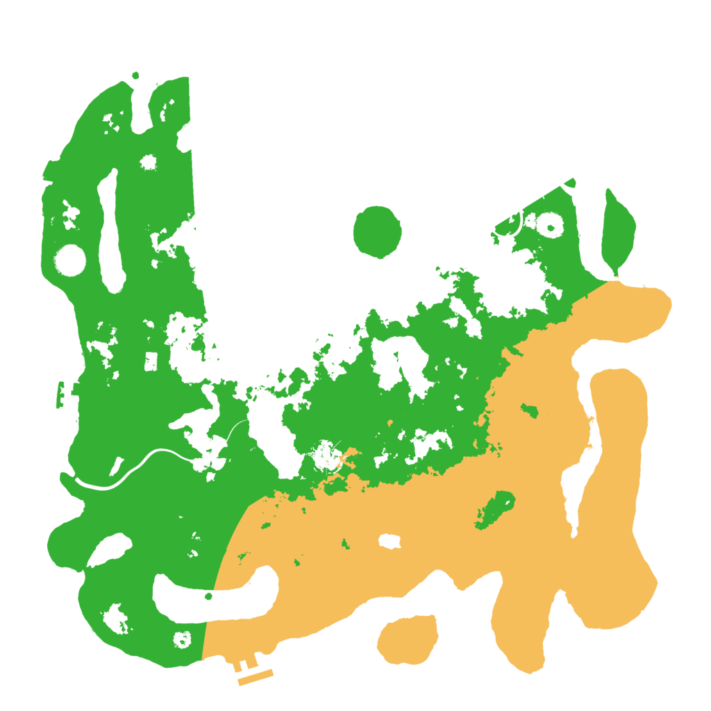 Biome Rust Map: Procedural Map, Size: 4000, Seed: 469637860