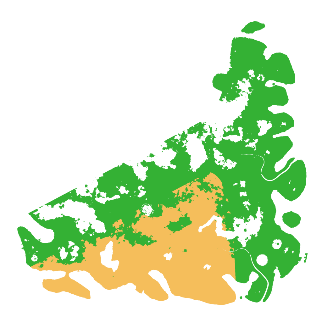 Biome Rust Map: Procedural Map, Size: 5000, Seed: 87567