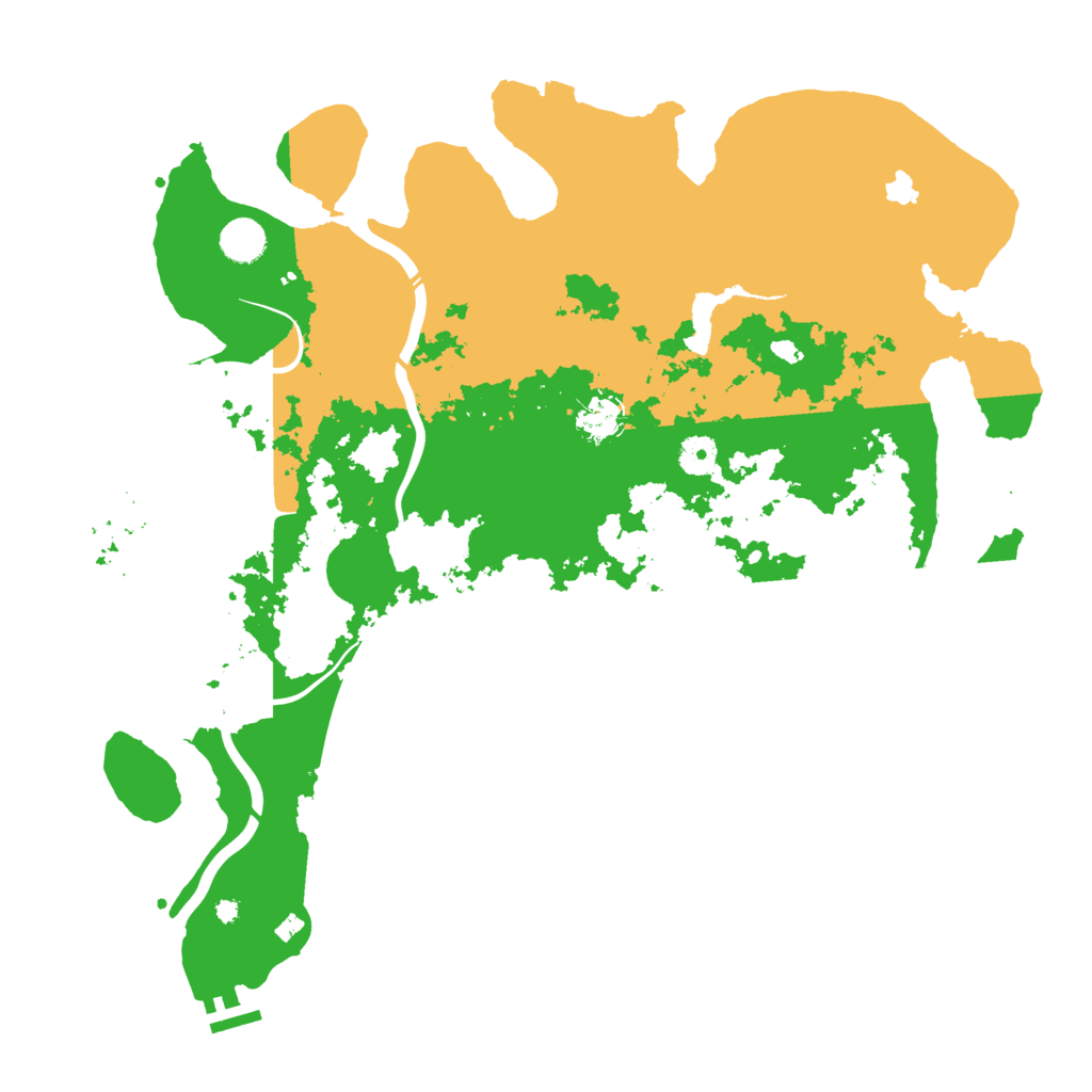 Biome Rust Map: Procedural Map, Size: 4250, Seed: 725070470