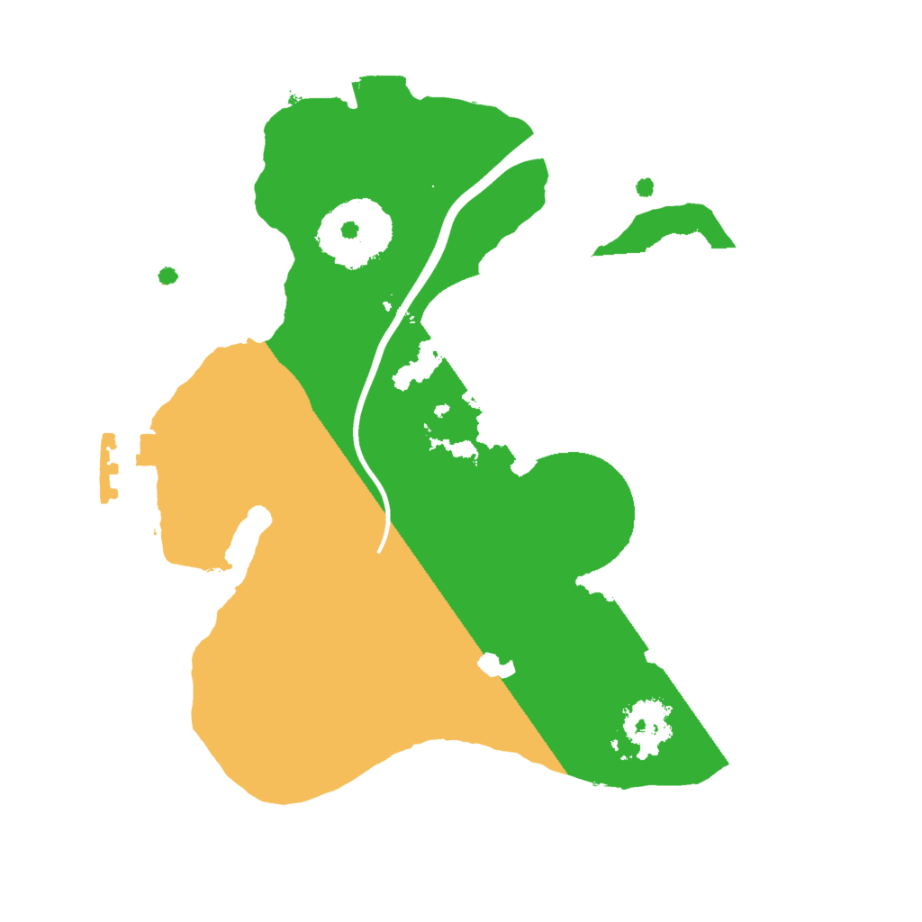 Biome Rust Map: Procedural Map, Size: 2000, Seed: 1015813789