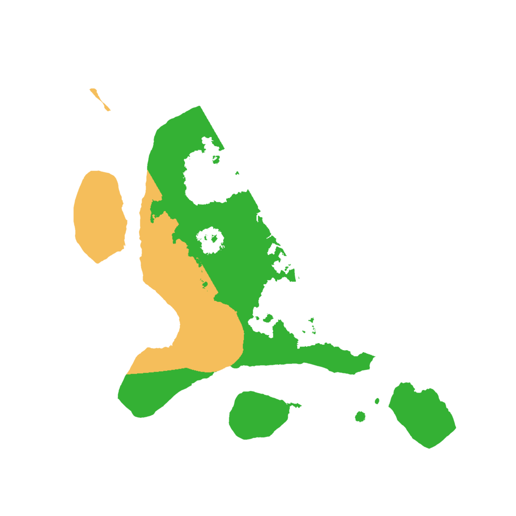 Biome Rust Map: Procedural Map, Size: 2000, Seed: 37504160