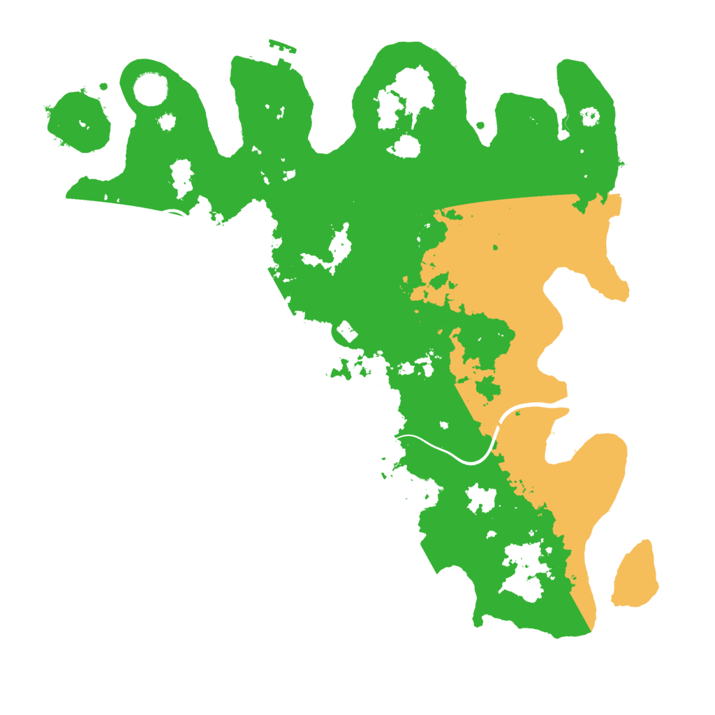 Biome Rust Map: Procedural Map, Size: 3750, Seed: 2086805854