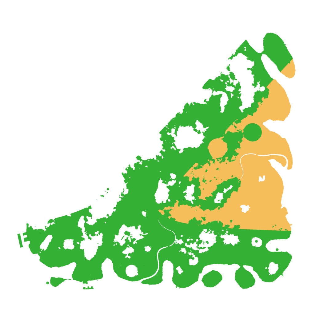 Biome Rust Map: Procedural Map, Size: 4588, Seed: 210000