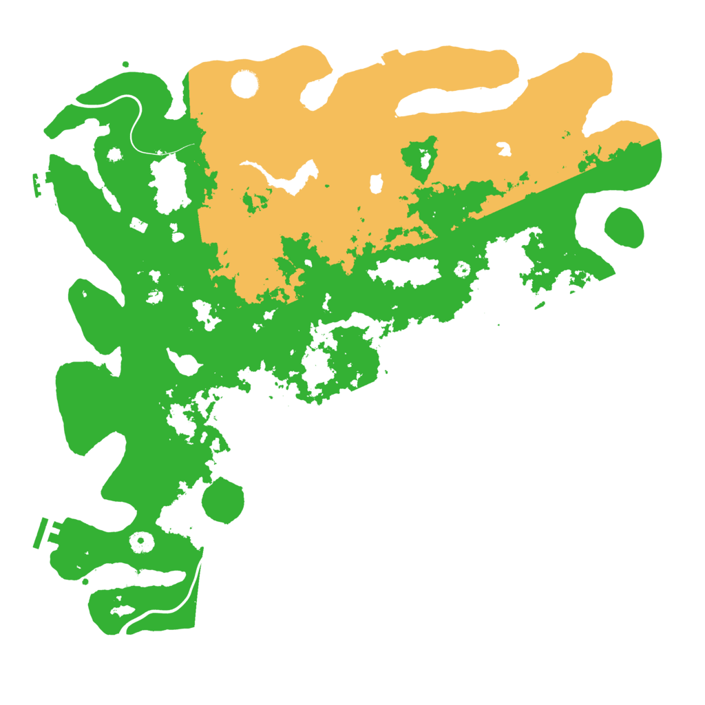Biome Rust Map: Procedural Map, Size: 4500, Seed: 1691089689